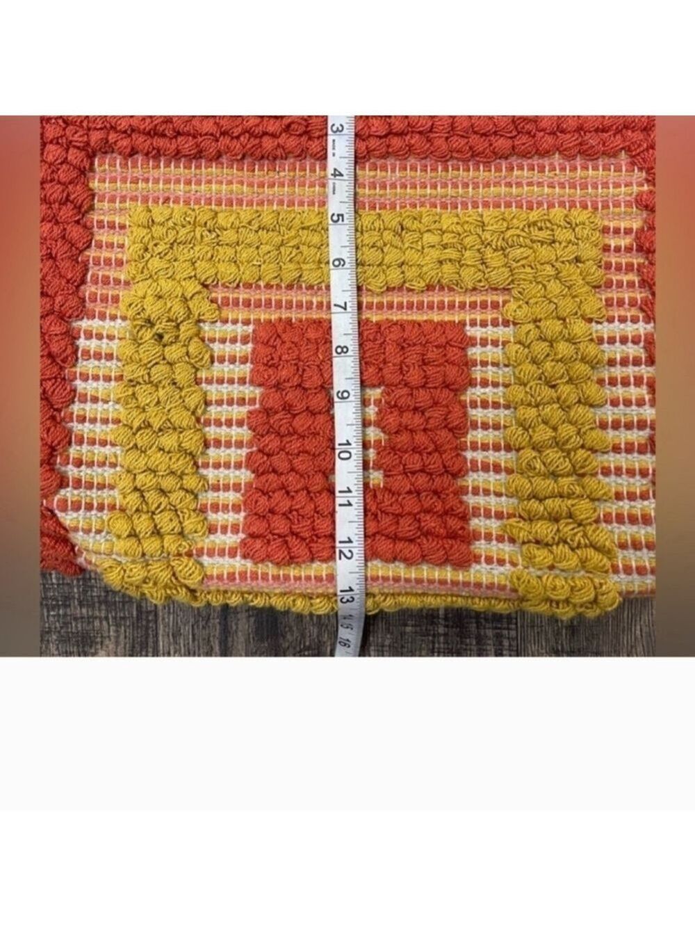 Crochet Tote Bag Colorful BIG! - Picture 10 of 12